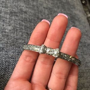 Kate Spade Glitter Bow Bracelet